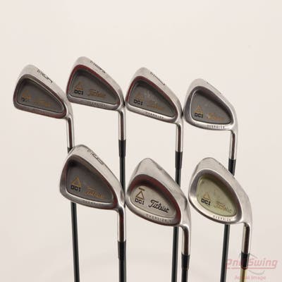 Titleist DCI Senior Oversize Iron Set 5-PW SW Stock Graphite Shaft Graphite Regular Right Handed +2 1/4"