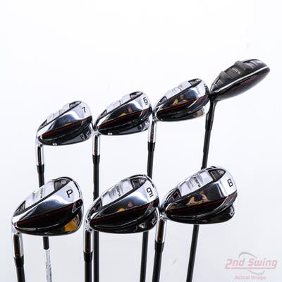 Cobra 2023 T-Rail Combo Iron Set 4H 5-PW Cobra Ultralite 45 Graphite Senior Left Handed +1/4"