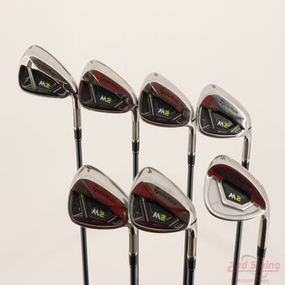 TaylorMade 2019 M2 Iron Set 5-PW AW TM M2 Reax Graphite Senior Right Handed -1/2"