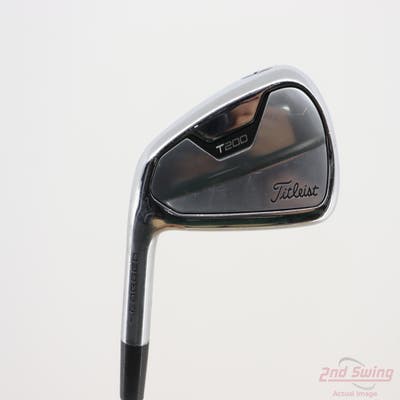 Titleist 2021 T200 Single Iron 6 Iron Project X 5.5 Steel Regular Left Handed 37.5in