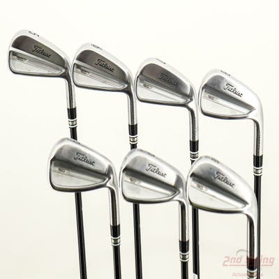 Titleist 2023 T150 Iron Set 5-PW AW Mitsubishi MMT 85 Graphite Stiff Right Handed +1/4"
