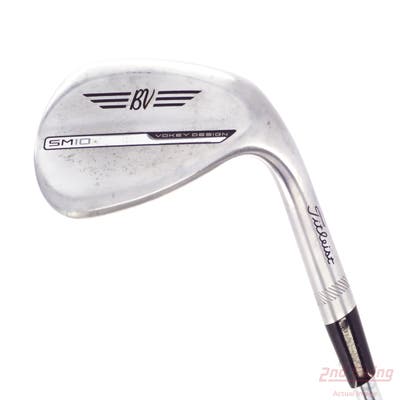 Titleist Vokey SM10 Tour Chrome Wedge Lob LW 58° 10 Deg Bounce S Grind Titleist Vokey BV Steel Wedge Flex Right Handed 35.0in