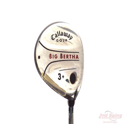 Callaway 2004 Big Bertha Fairway Wood 3+ Wood Callaway Big Bertha Steel Steel Uniflex Right Handed 42.75in