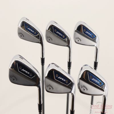 Callaway Apex Ai150 Iron Set 5-PW Project X Denali Charcoal 75 Graphite Stiff Right Handed -1/2"