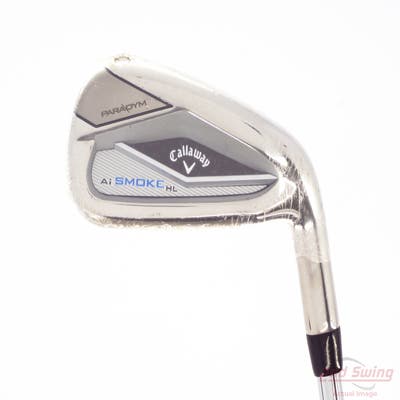 Mint Callaway Paradym Ai Smoke HL Single Iron 7 Iron True Temper Elevate MPH 85 Steel Regular Right Handed 37.25in