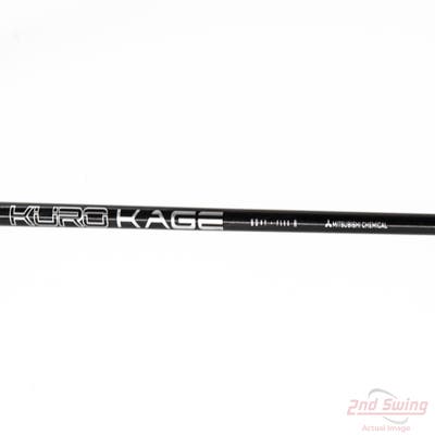 Used W/ Titleist Adapter Mitsubishi Golf Kuro Kage Black 60 60 Hybrid Shaft Regular 40.0in