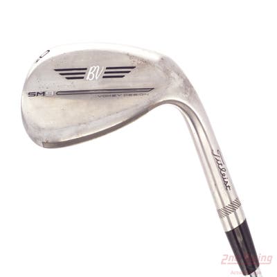 Mint Titleist Vokey SM9 Raw Wedge Lob LW 60° 8 Deg Bounce M Grind FST KBS Tour FLT Steel Stiff Right Handed 35.0in