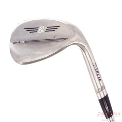 Mint Titleist Vokey SM9 Raw Wedge Lob LW 60° 8 Deg Bounce M Grind FST KBS Tour FLT Steel Stiff Right Handed 35.0in