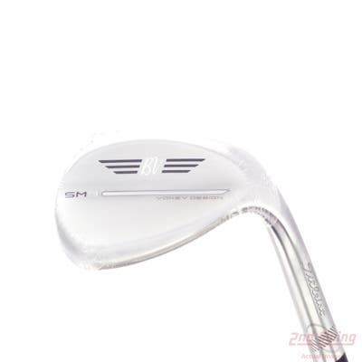 Mint Titleist Vokey SM9 Tour Chrome Wedge Lob LW 60° 4 Deg Bounce L Grind FST KBS Tour FLT Steel Regular Right Handed 35.0in