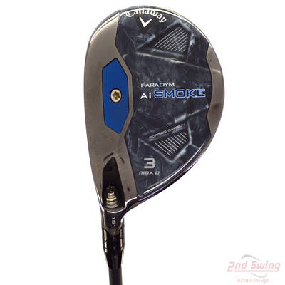 Callaway Paradym Ai Smoke Max D Fairway Wood 3 Wood 3W 15° Mitsubishi Tensei AV-XLINK Blue 65 Graphite Regular Left Handed 42.5in