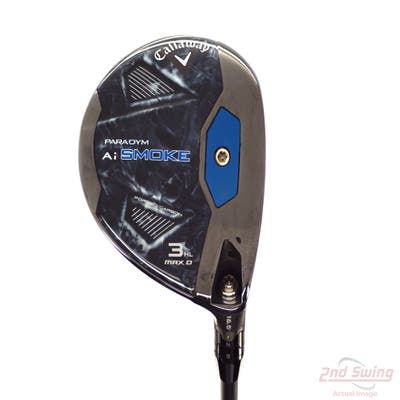 Callaway Paradym Ai Smoke Max D Fairway Wood 3 Wood HL 16.5° Project X Cypher 2.0 50 Graphite Senior Right Handed 43.5in