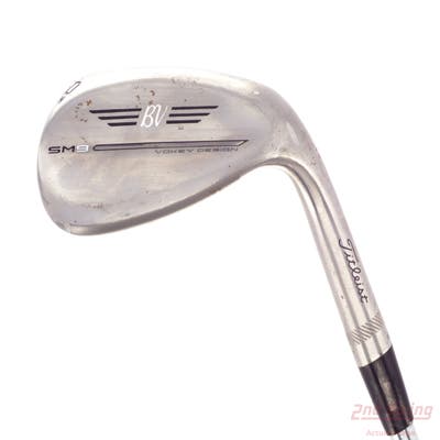 Mint Titleist Vokey SM9 Raw Wedge Lob LW 60° 8 Deg Bounce M Grind FST KBS Tour FLT Steel Stiff Right Handed 35.0in