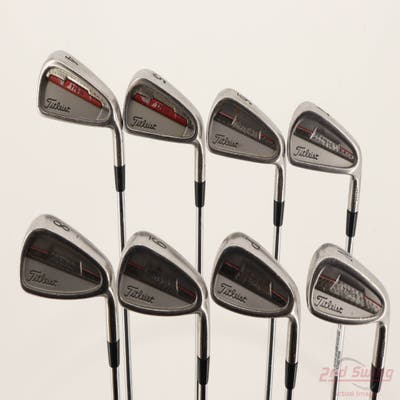 Titleist 775.CB Iron Set 4-PW AW Stock Steel Shaft Steel Regular Right Handed +1/2"