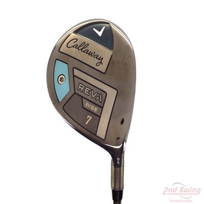 Callaway Reva Rise Fairway Wood 7 Wood 7W 24° UST LinQ LTE Graphite Ladies Right Handed 40.5in