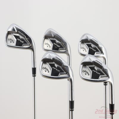 Callaway Apex 19 Iron Set 6-PW True Temper Elevate 95 VSS Steel Stiff Right Handed +1/4"