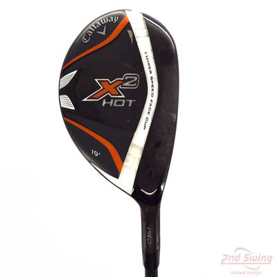 Callaway X2 Hot Pro Fairway Wood 3 Wood 3W 19° Mitsubishi Diamana Blue S83 Graphite Stiff Right Handed 41.25in