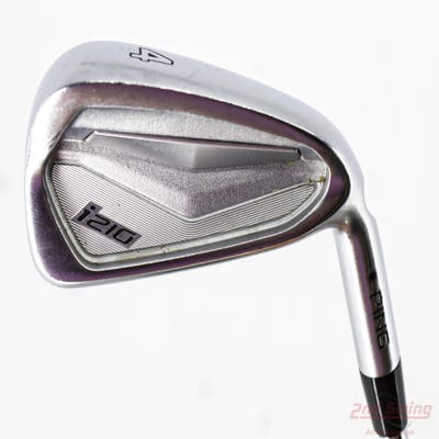 Ping i210 Single Iron 4 Iron Project X Rifle 6.5 Steel X-Stiff Right Handed Black Dot 39.0in