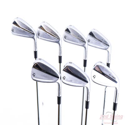 TaylorMade 2021 P790 Iron Set 4-PW True Temper Dynamic Gold 105 VSS Pro Steel Stiff Right Handed STD