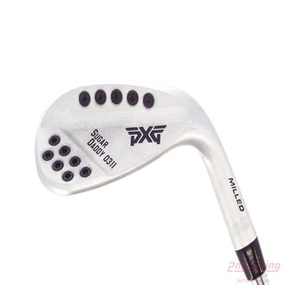 PXG 0311 Sugar Daddy Milled Chrome Wedge Sand SW 56° 10 Deg Bounce True Temper Elevate 95 VSS Steel Regular Right Handed 35.5in