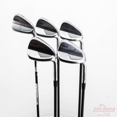 Ping i525 Iron Set 7-PW GW ALTA Distanza Black 40 Graphite Senior Right Handed Black Dot +3/4"