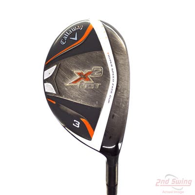 Callaway X2 Hot Fairway Wood 3 Wood 3W Aldila Tour Green Graphite Stiff Right Handed 43.5in