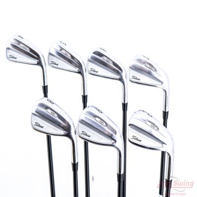 Titleist 2021 T100 Iron Set 4-PW Mitsubishi Tensei White AM2 Graphite X-Stiff Right Handed STD
