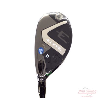Mint Callaway Elyte Max Fast Hybrid 5 Hybrid 27° Mitsubishi Eldio Green 40 Graphite Ladies Left Handed 38.75in