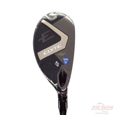 Mint Callaway Elyte Max Fast Hybrid 5 Hybrid 27° Mitsubishi Eldio Green 40 Graphite Ladies Right Handed 38.75in