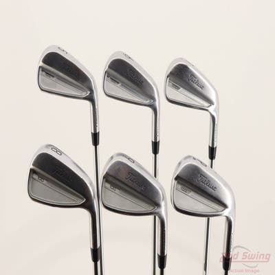 Titleist 2023 T100 Iron Set 5-PW True Temper AMT Tour White Steel X-Stiff Right Handed +1/4"