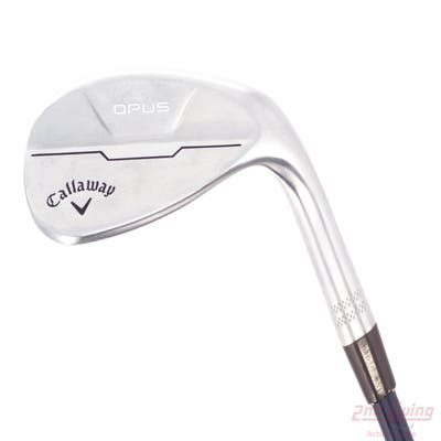 Callaway Opus Brushed Chrome Wedge Sand SW 56° 12 Deg Bounce S Grind UST Recoil Dart HDC 50 Graphite Wedge Flex Right Handed 34.25in