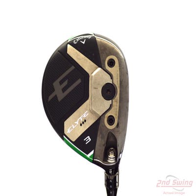 Callaway Elyte Triple Diamond Fairway Wood 3 Wood 3W 15° Mitsubishi Tensei 1K Black 75 Graphite Stiff Right Handed 43.25in