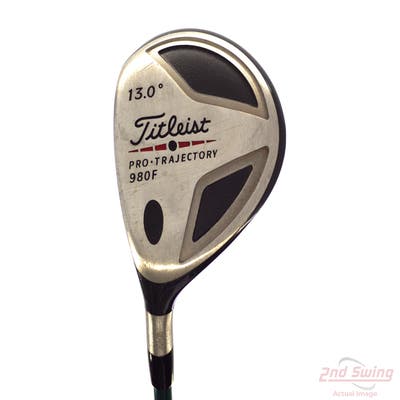 Titleist 980 F Fairway Wood 3+ Wood 13° True Temper EI - 70 Graphite Stiff Left Handed 43.25in