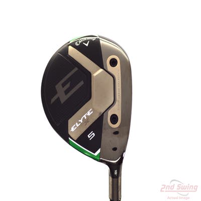 Mint Callaway Elyte X Fairway Wood 5 Wood 5W 18° Mitsubishi Eldio Green 40 Graphite Ladies Right Handed 41.25in