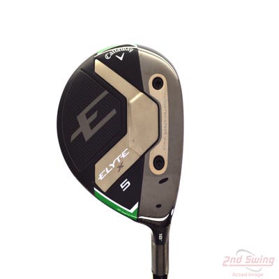 Mint Callaway Elyte X Fairway Wood 5 Wood 5W 18° Mitsubishi Eldio Green 40 Graphite Ladies Right Handed 41.25in