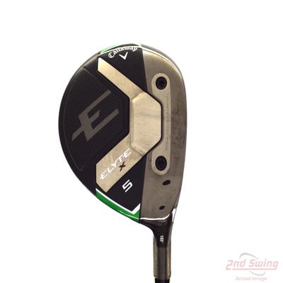 Callaway Elyte X Fairway Wood 5 Wood 5W 18° Mitsubishi Vanquish PL 50 Graphite Senior Right Handed 42.5in