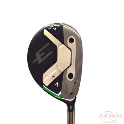 Mint Callaway Elyte X Fairway Wood 7 Wood 7W 21° Mitsubishi Vanquish PL 40 Graphite Senior Right Handed 42.25in