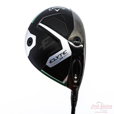 Mint Callaway Elyte Triple Diamond Max Driver 9° Mitsubishi Tensei 1K Black 65 Graphite X-Stiff Right Handed 45.75in
