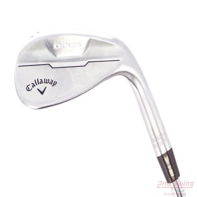 Callaway Opus Brushed Chrome Wedge Sand SW 54° 14 Deg Bounce W Grind Dynamic Gold Mid 115 Wedge Steel Wedge Flex Right Handed 35.25in