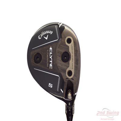 Callaway Elyte Ti Fairway Wood 5 Wood 5W 18° Project X Denali Charcoal 60 Graphite Stiff Right Handed 42.75in