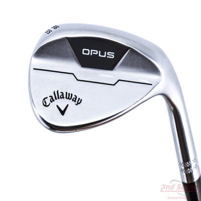 Mint Callaway Opus Brushed Chrome Wedge Sand SW 56° 12 Deg Bounce S Grind UST Recoil Dart HDC 65 Graphite Wedge Flex Right Handed 35.25in
