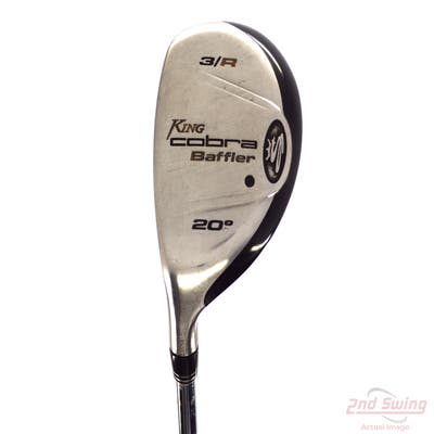 Cobra Baffler 2005 Hybrid 3 Hybrid 20° Stock Steel Shaft Steel Senior Left Handed 40.5in