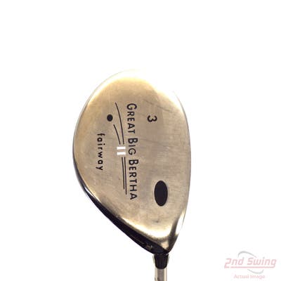 Callaway Great Big Bertha II Fairway Wood 3 Wood 3W Callaway GBB System 60 Graphite Regular Right Handed 43.5in