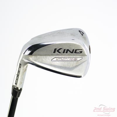 Cobra 2023 KING Tec Utility OL Utility Iron 4 Utility 22.5° Mitsubishi Tensei CK White 100 Graphite Tour X-Stiff Left Handed 38.0in