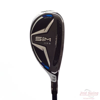TaylorMade SIM MAX Hybrid 4 Hybrid 22° Fujikura Ventus Blue 6 Graphite Regular Right Handed 40.25in