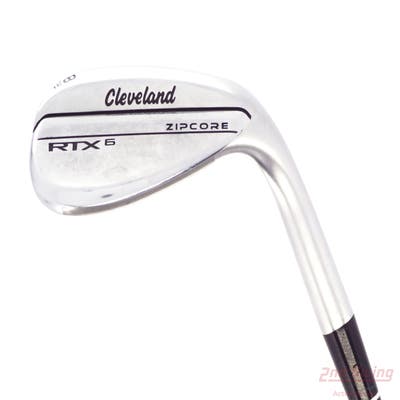 Cleveland RTX 6 ZipCore Tour Satin Wedge Lob LW 58° 6 Deg Bounce Low Dynamic Gold Spinner TI Steel Wedge Flex Right Handed 35.0in