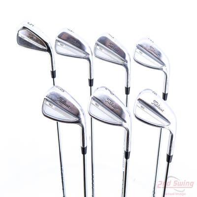 Titleist 2023 T150/T200 Combo Iron Set 5-PW AW True Temper AMT Black S300 Steel Stiff Right Handed +3/4"