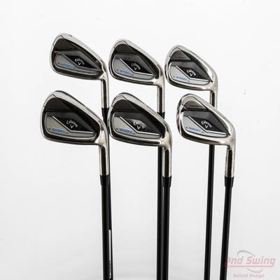Callaway Paradym Ai Smoke HL Iron Set 7-PW AW GW Project X Cypher 2.0 50 Graphite Senior Right Handed -1/2"