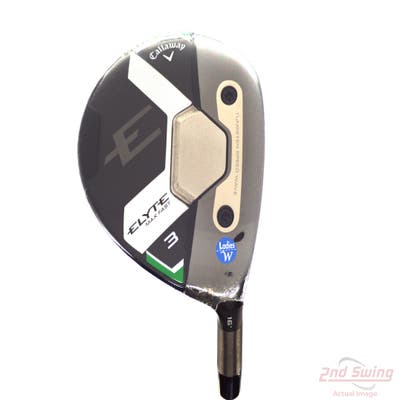 Mint Callaway Elyte Max Fast Fairway Wood 3 Wood 3W 16° Mitsubishi Eldio Green 40 Graphite Ladies Right Handed 42.0in