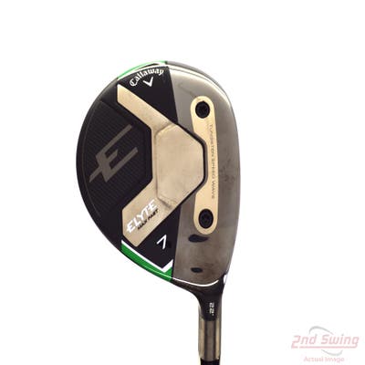Callaway Elyte Max Fast Fairway Wood 7 Wood 7W 22° Mitsubishi Eldio Green 40 Graphite Ladies Right Handed 41.0in