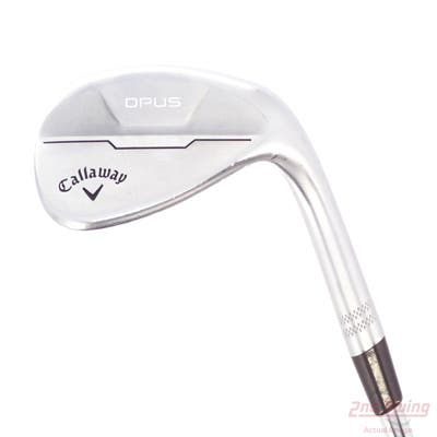 Callaway Opus Brushed Chrome Wedge Lob LW 60° 10 Deg Bounce S Grind Dynamic Gold Mid 115 Wedge Steel Wedge Flex Right Handed 35.0in